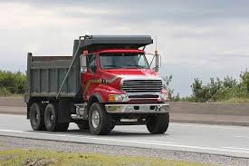 Two-Axle Dump Truck with an Indiana IRP plate, Indiana IRP license plate, Indiana Apportioned IRP license plate, Indiana IRP Apportioned license plate